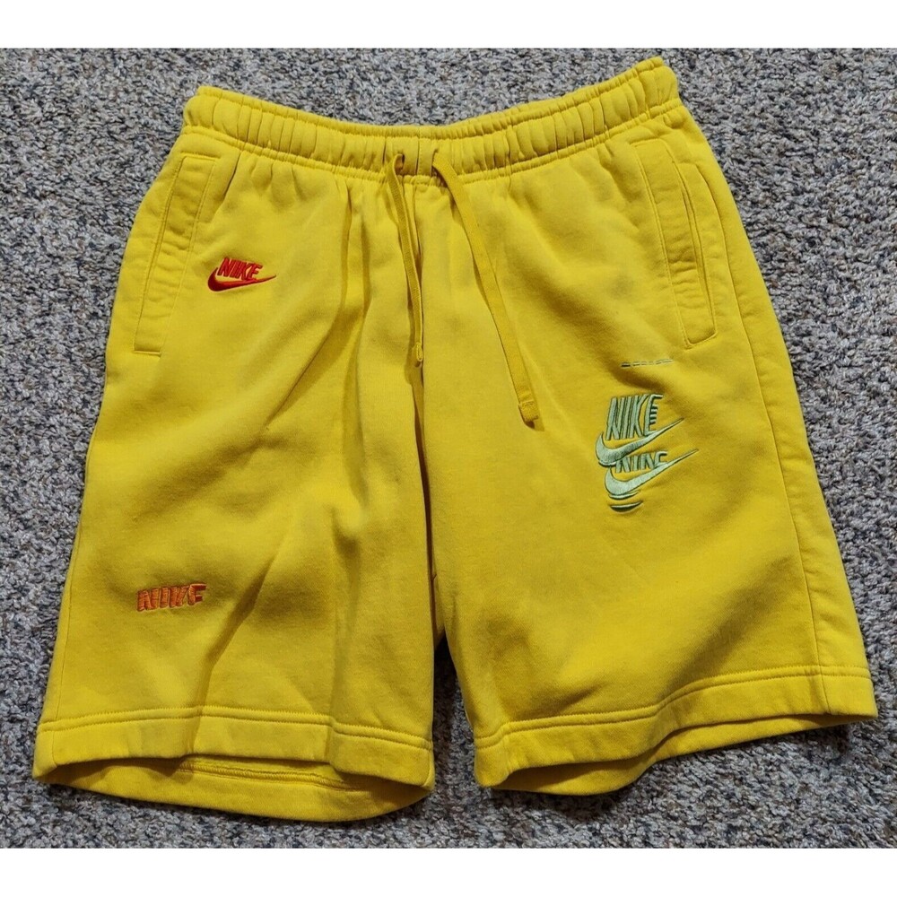 Nike NSW Air Sport Essential Plus Shorts Yellow DM6877-709 Men’s Medium